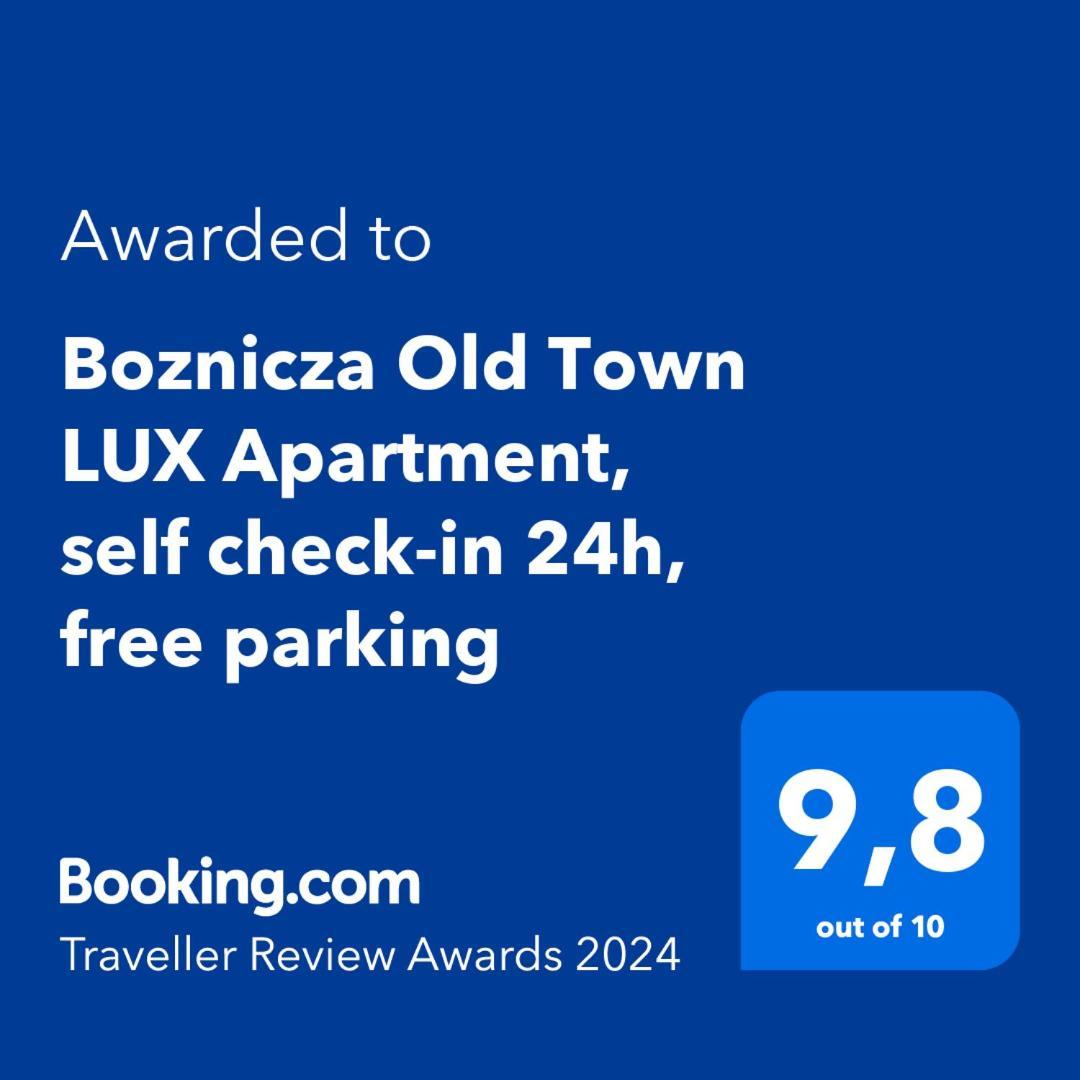 Boznicza Old Town Lux Apartment, Self Check-In 24H, Free Parking Poznaň Exteriér fotografie